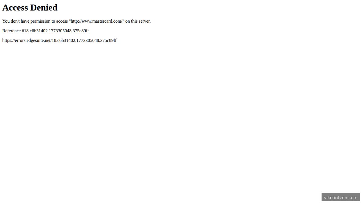 Screenshot der Mastercard-Website – Startseite mit Übersicht der Agentic-Commerce-Initiative
