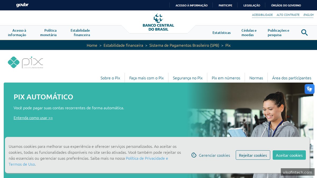Screenshot of www.bcb.gov.br homepage page