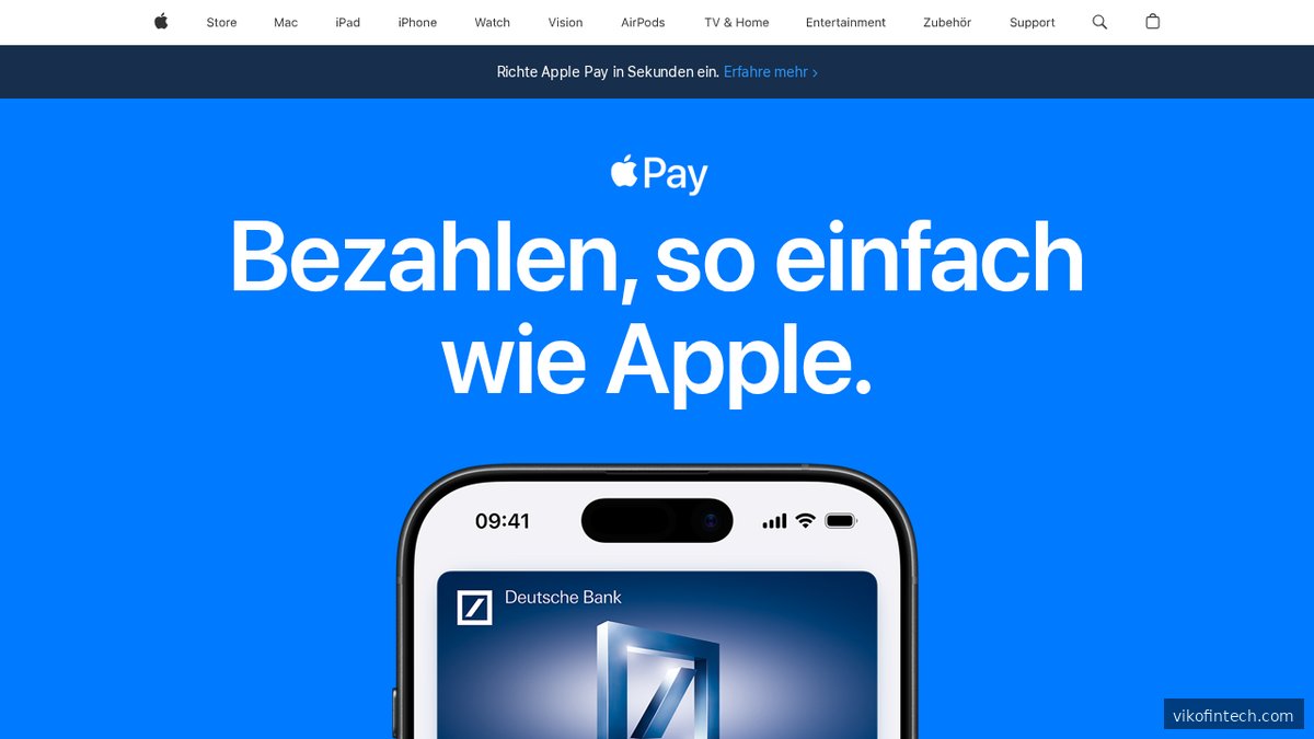 Screenshot of www.apple.com homepage page