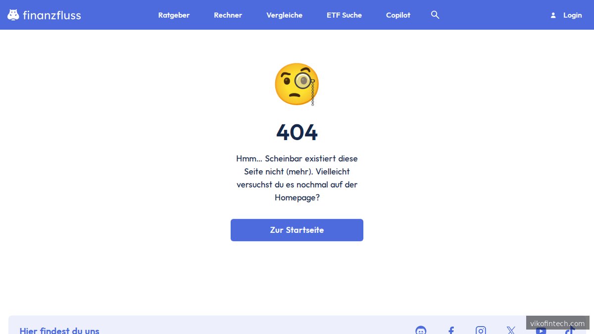 Screenshot of www.finanzfluss.de features page