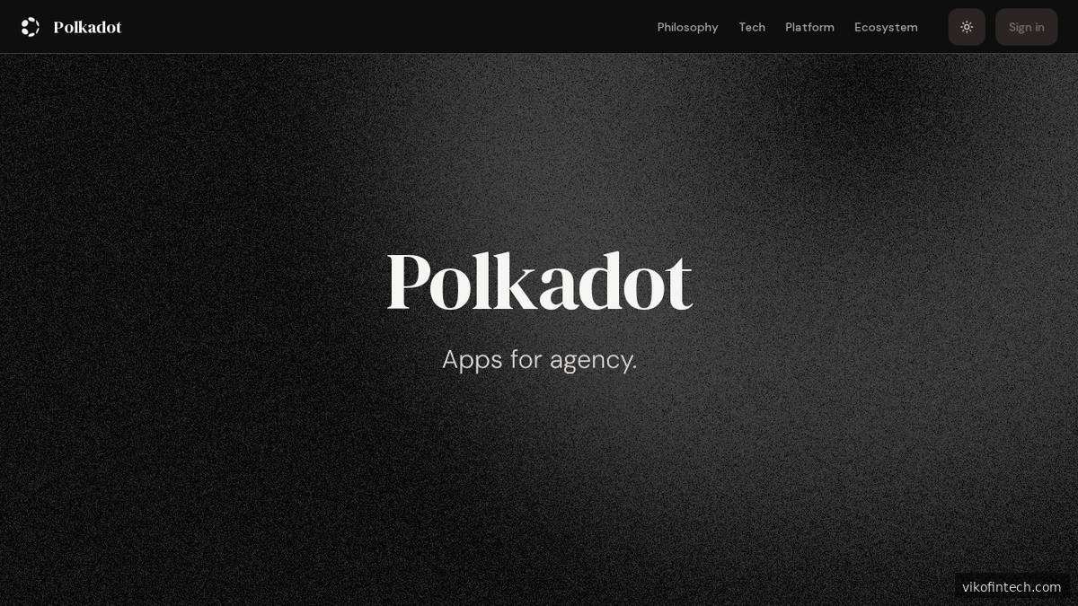 Polkadot Network Homepage – Blockchain-Ökosystem mit nativem Proof-of-Personhood auf Protokollebene