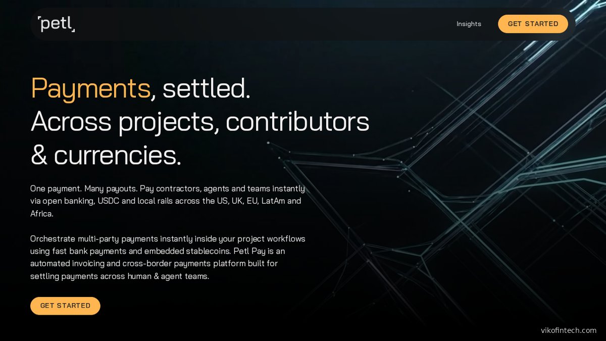 Petl Pay – B2B-Stablecoin-Zahlungsplattform für USA-EU-Schwellenländer-Korridore